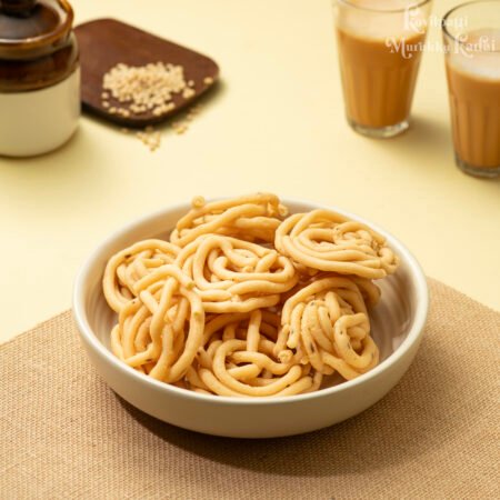 Thenkuzhal Murukku traditional South Indian crispy snack from Kovilpatti Murukku Kadai