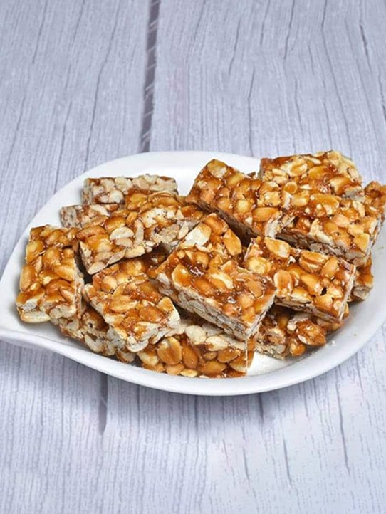 Kadalai Mittai traditional peanut jaggery sweet from Kovilpatti Murukku Kadai