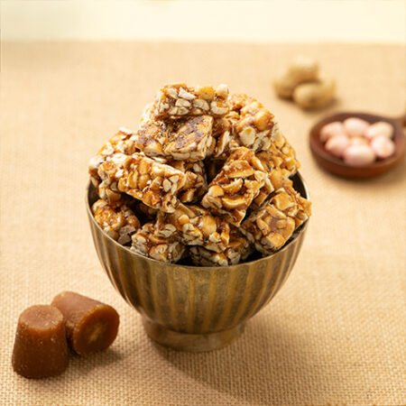 Kadalai Mittai traditional peanut jaggery sweet from Kovilpatti Murukku Kadai