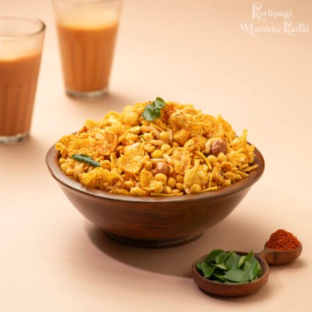 Mixture traditional South Indian snack from Kovilpatti Murukku Kadai