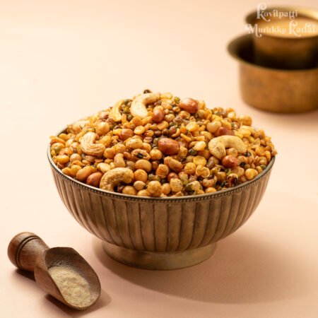 Navathaniyam Mixture made with nine traditional grains and pulses from Kovilpatti Murukku Kadai