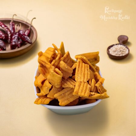 ribbon pakoda kovilpatti snack chennai