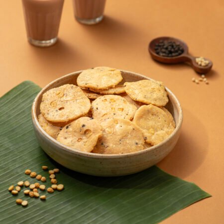 Mini Thattai traditional South Indian crispy snack from Kovilpatti Murukku Kadai